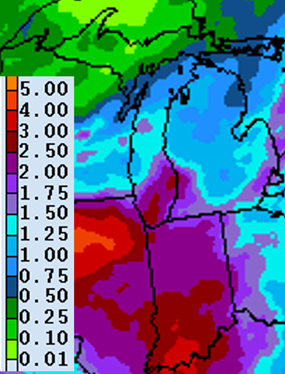 Precipitation forecast